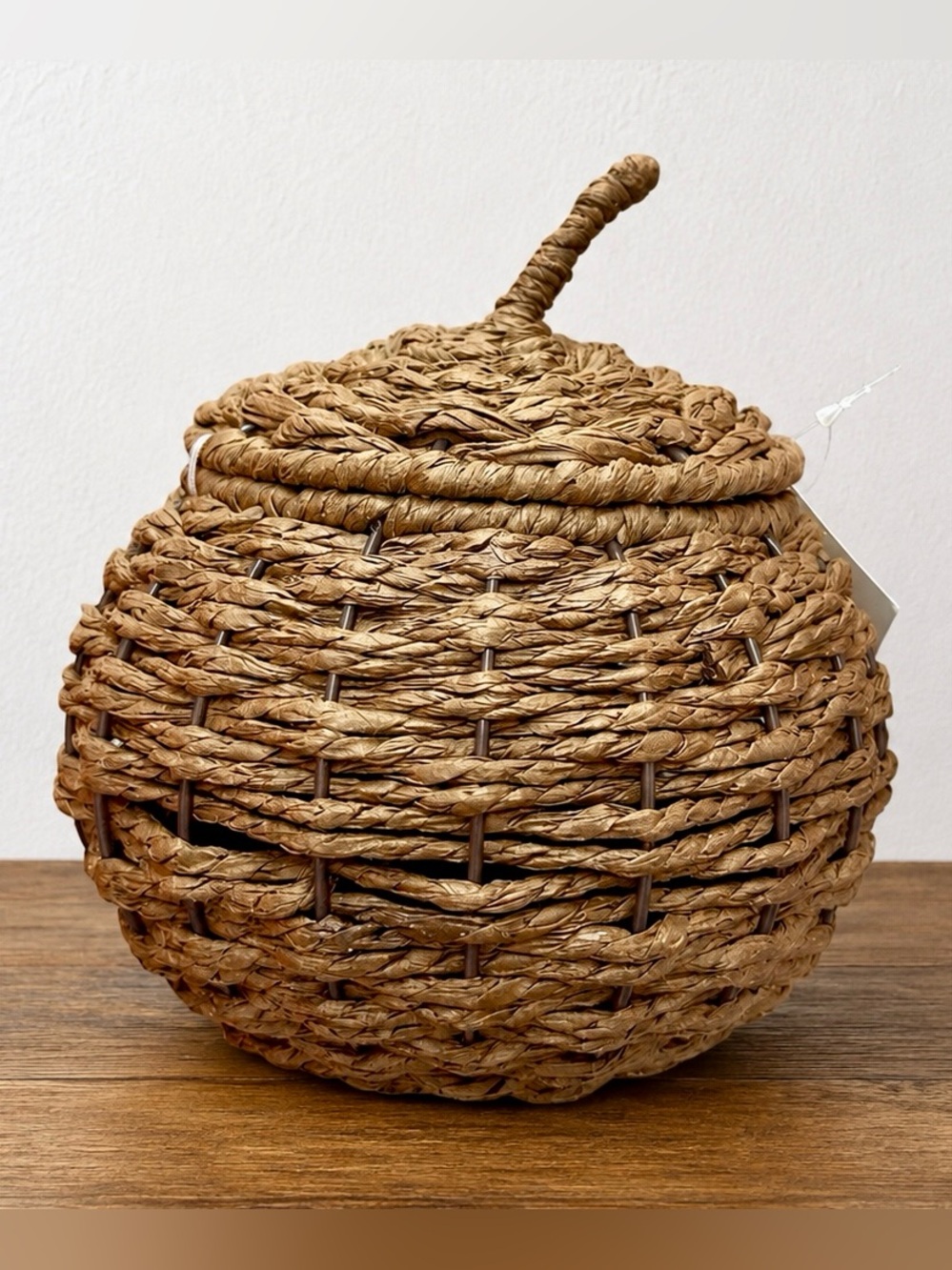 Target Bullseye Playground Fall Brown Pumpkin Woven Basket